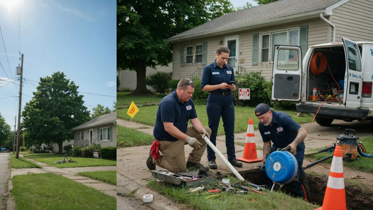 Sewer Line Repair in West Brooklyn, IL near me